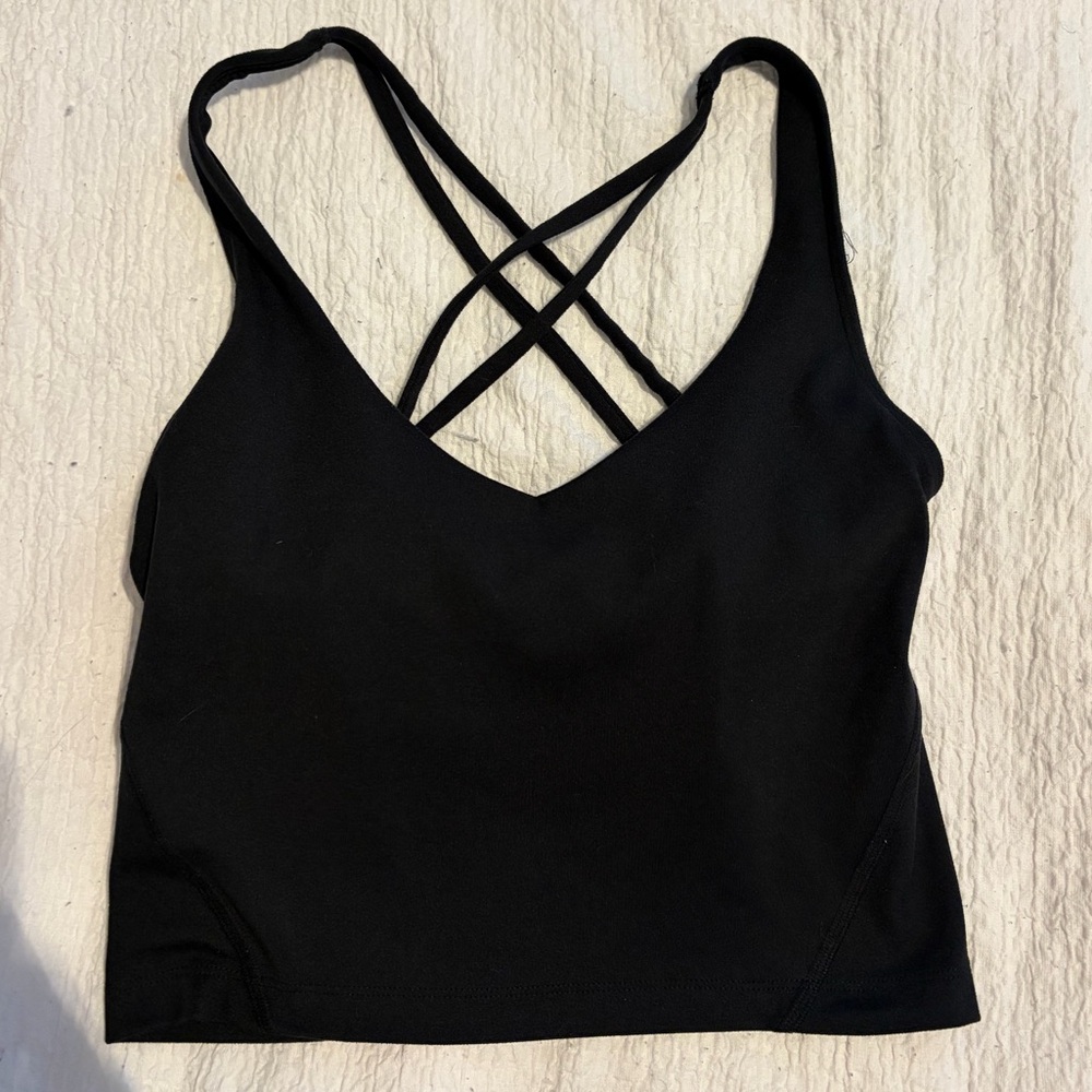 Gilly Hicks Black Strappy Tank Top